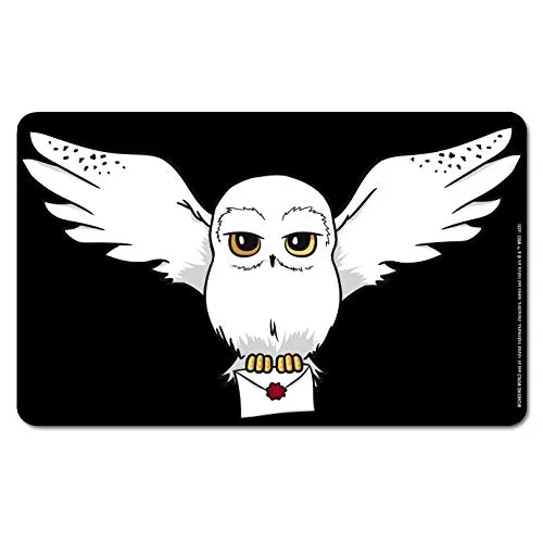 Logoshirt® Harry Potter I Hedwig I Eule I Brief I Frühstücksbrettchen I Schneidebrett I 23x14cm I spülmaschinenfest & hitzebeständig I Lizenziertes Originaldesign