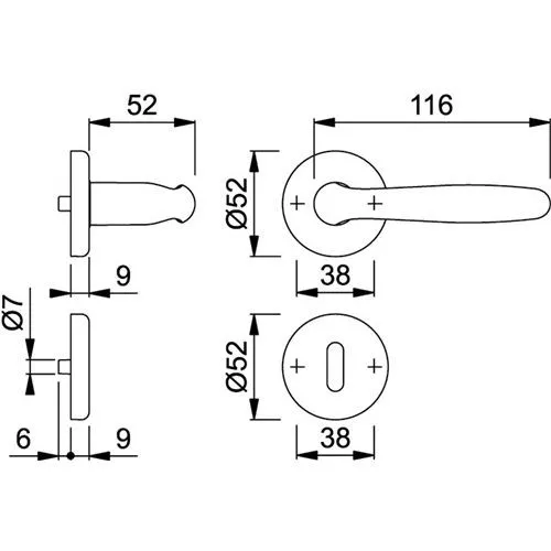 HOPPE Türknäufe & -klinken von HOPPE