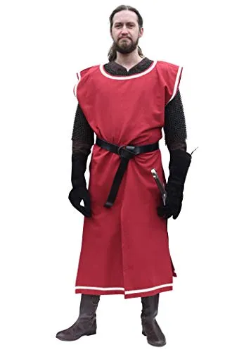 Battle-Merchant Waffenrock Eckhart in rot von Battle-Merchant