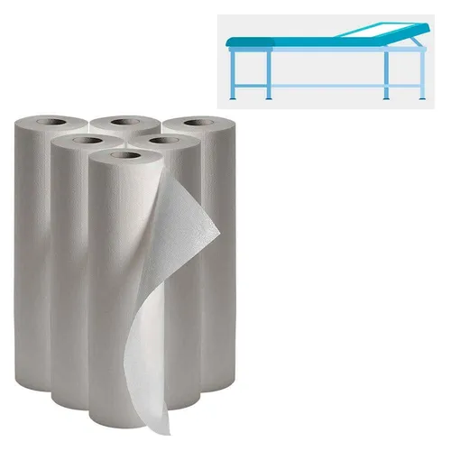 Produktbild FRIPA Ärztekrepp secura-line 2-lagig weiß 59,0 cm x 50,0 m, 6 St.