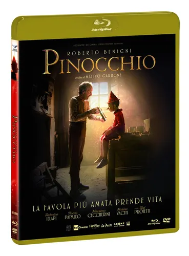 Pinocchio (Blu-Ray+DVD) (Blu-Ray)
