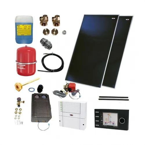 Wolf CFK-1 Hochleistungs-Sonnenkollektor 4,6 m² BM-2-Solar Solaranlage Solarpake