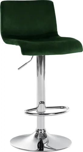 Deluke Barhocker Grün, 39x83 cm, höhenverstellbar