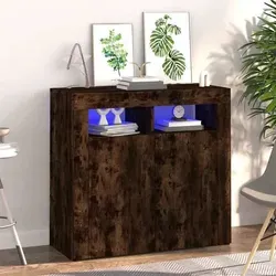 vidaXL Sideboard mit LED-Beleuchtung
