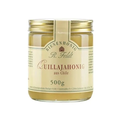 Quillaja-Honig, Chile, dunkelgelb, cremig aromatisch, nussig