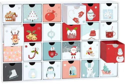 BRUBAKER befüllbarer Adventskalender Sweet Chistmas von BRUBAKER