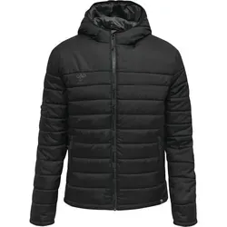 Hummel hmlNORTH QUILTED HOOD JACKET - Schwarz - Funktionsjacke aus strapazierfähigem Rip-Stop-Gewebe, wasserdicht und wärmend für optimale Performance bei kaltem Wetter.
