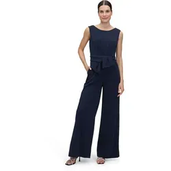 Vera Mont Damen Jumpsuit mit weitem Bein Night Sky, 38 in blau von Vera Mont