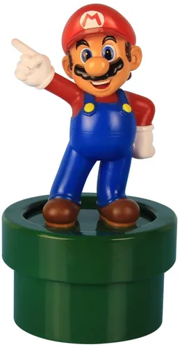PALADONE PRODUCTS Super Mario Lampe 21cm - Kinderlampen im coolen Mario Design, perfekt als Nachtlicht und Must-Have für alle Mario Fans.