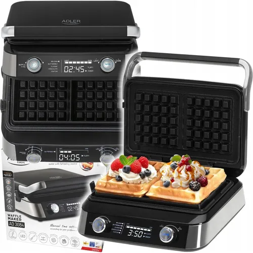 Adler Gofrownica AD 3084 (AD 3084) in schwarz von Adler