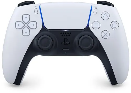 Sony DualSense Controller für PlayStation 5 – Weiß - Originaler DualSense Controller für die PS5, bietet haptisches Feedback und adaptive Trigger für ein immersives Spielerlebnis.