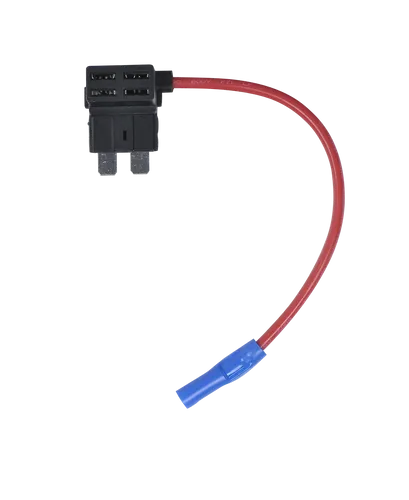 Sicherungshalter für Flachstecksicherungen Standard, mit Kabel 15A / 1,5mm²