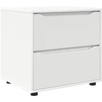 vidaXL Aufbewahrungsschrank Weiß 60 x 48 x 57 cm – Minimalistisch und Praktisch