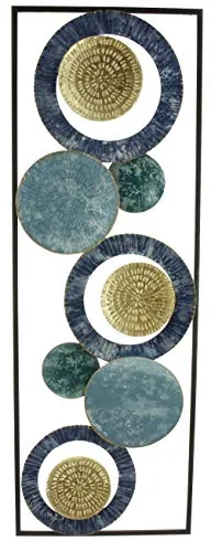 FRANK FLECHTWAREN Metalldeko Blue