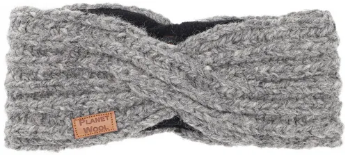 Guru-Shop Stirnband Woll-Strick-Stirnband, gestrickter Ohrenwärmer..