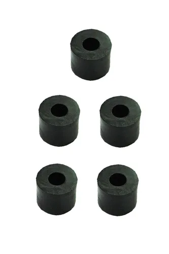 Distanzhülse Abstandshalter Abstandshülse M8x12x5mm schwarz 5 Stück (0199)