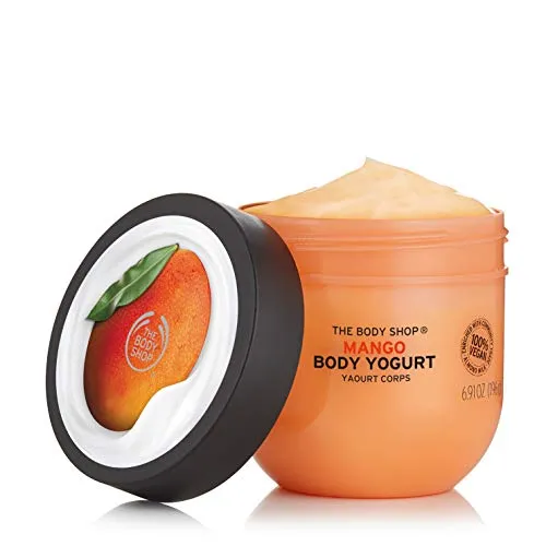 The Body Shop Mango Body Yogurt 200ml in orange von The Body Shop