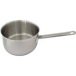 Gastro Stielkasserolle ÿ 16 cm 1,5 Liter Edelstahl Kochtopf Ofenfest Induktion