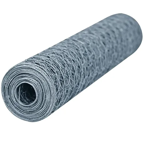 Verzinkter Zaun Mit Hexagonalen Maschen Von 25 Mm Werka Pro 0,5 X 10m