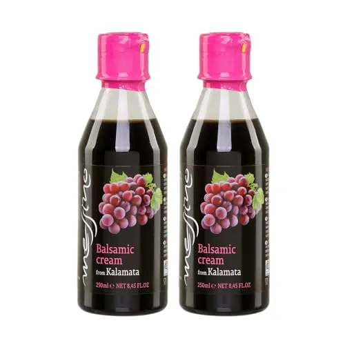 Balsamico Creme Classic 2x 0,25l Flasche | Griechische Essigspezialitäten | Papadeas | +20ml Jassas Olivenöl (Classic)