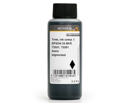 100ml Druckertinte f Epson 33 Expression Premium XP530 XP630 XP635 XP830 schwarz