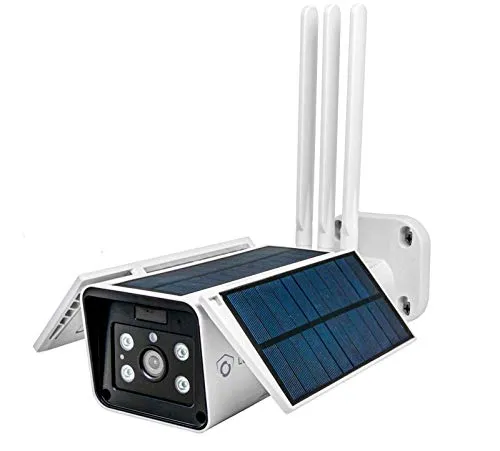LUVISION 4G/LTE Solar Überwachungskamera - Kabellose Outdoor-Kamera mit Full HD Auflösung, Nachtsicht und 2-Wege Audio. Ideal für umweltfreundliche Überwachung dank Solarbetrieb und starkem Akku.