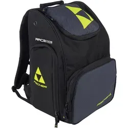 Fischer Backpack Race 55L Skischuhtasche schwarz - Fahrradrucksäcke mit 55L Volumen, ideal für Training und Wettkampf. Wasserdichter Boden und separater Schuhfach sorgen für optimalen Schutz und Organisation.