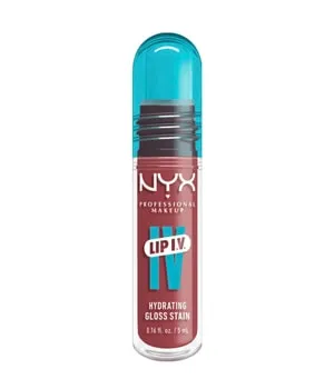 NYX Professional Makeup Lip I.V. Hydrating Gloss Stain Lipgloss 5 ml Nr. 17 - Petal Pourin'