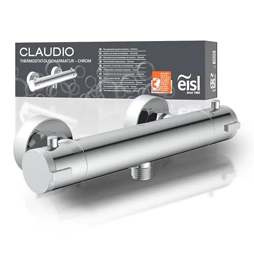 Produktbild EISL Duscharmatur CLAUDIO Chrom, Mischbatterie mit Thermostat