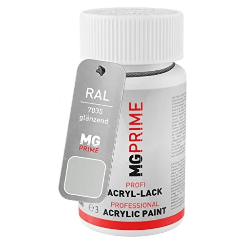 MG PRIME RAL 7035 Lichtgrau/Light grey glänzend Lackstift 50 ml schnelltrocknend