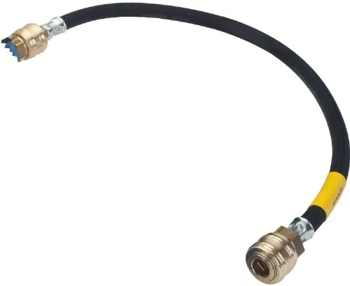 Hazet 4800-2 Zwischenstück flexibel 4800-2 - Elektroinstallation Anschlussstücke, flexibles 500 mm langes Zwischenstück zur effizienten Prüfung von Undichtigkeiten in Kühlsystemen und Heizkreisläufen.