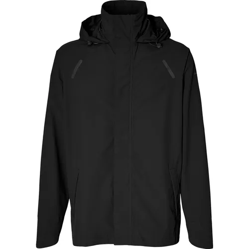Basil Hoga Regenanzug unisex (S) - Leichter und wasserdichter Regenanzug für Radfahrer, ideal für wechselhaftes Wetter und optimale Bewegungsfreiheit beim Sport.
