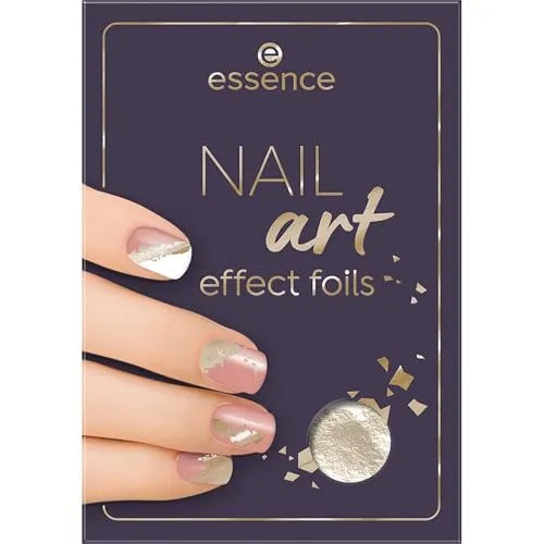 essence cosmetics NAIL art effect foils 01 Golden Galaxy