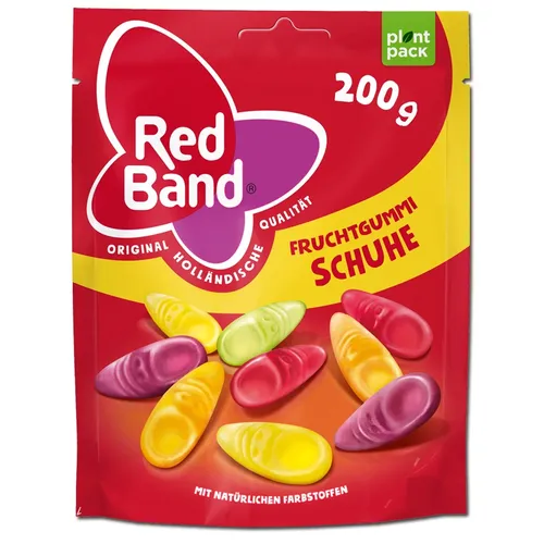  Red Band Fruchtgummi Schuhe 200g Beutel 7,85€/1kg