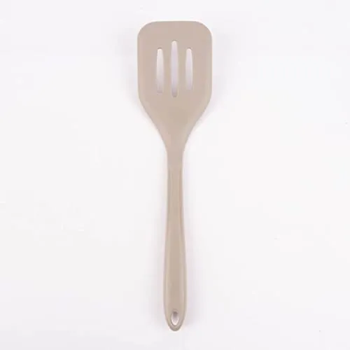 Kochblume Flexwender | Premium-Silikon & BPA frei| Hitzebeständig | Spülmaschinenfest | 30cm | Farbe: taupe