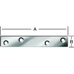 Verbindungsbleche 120x18mm