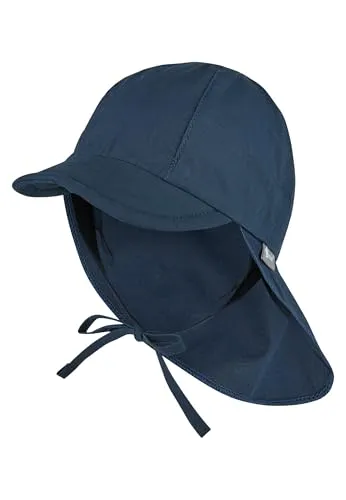 Sterntaler Schirmmütze Nacken in blau von Sterntaler