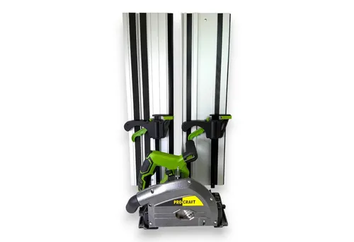 Procraft KR2100 Tauchsäge 1400 Watt mit 2 Führungsschienen