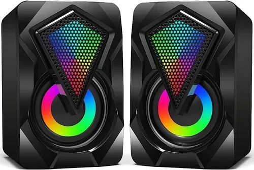 EDIFIER G2000 Desktop-Lautsprecher - Bluetooth Gaming-Lautsprecher mit RGB-Beleuchtung, vielseitige Klangmodi für Musik, Spiel und Film
