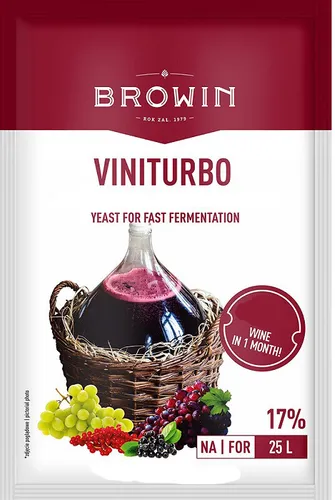 Browin® ViniTurbo Weinhefe für schnelle Gärung