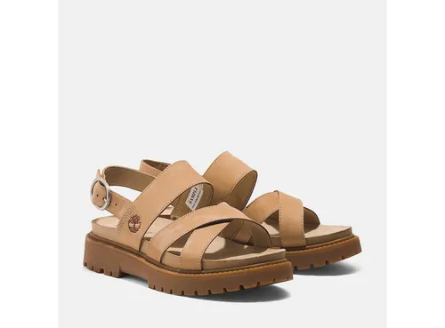 Timberland Clairemont Way Cross Strap Sandal, Gr. 37,5 von Timberland