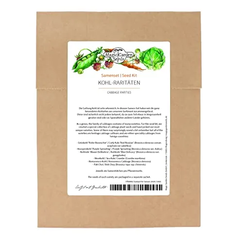 Kohl-Raritäten - Samenset mit 6 besonderen Kohlsorten