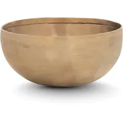 XDrum Therapeutic Klangschale Ton F - 1400 g - Esoterik: Handgehämmerte Klangschale für das Herzchakra, harmonisiert Energie und löst Blockaden. Aus 7 Metalllegierungen, Durchmesser ca. 24 cm.