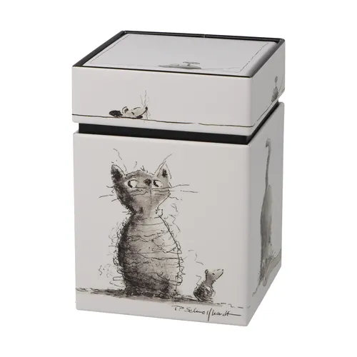Teedose, Goebel, Peter Schnellhardt - Katzenbande 2024 von Goebel Porzellan GmbH