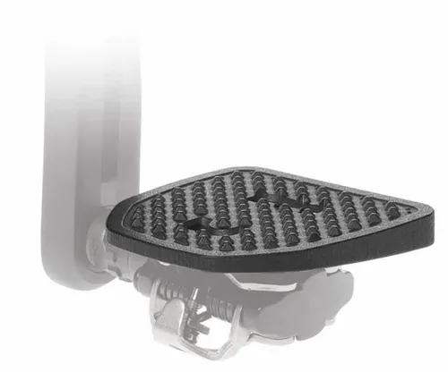 PP Pedal Plate Adapter für Shimano SPD und Look X-Track - Fahrradpedale mit mehr Grip und Komfort: Verwandle Klickpedale in flache Pedale, ideal für alle Schuharten. Hergestellt aus 100% recyceltem Material mit lebenslanger Garantie auf Bruchschäden.