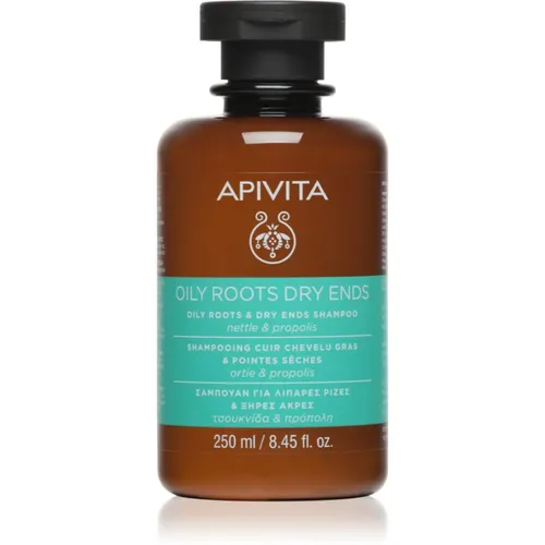 Apivita Oily Roots & Dry Ends Shampoo Shampoo für fettige Haare und trockene Haarspitzen 250 ml