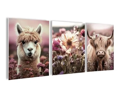 Poster & Bildende Kunst Beige von Artissimo