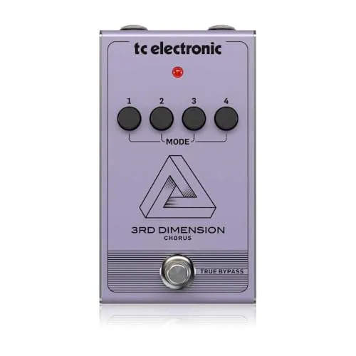 TC Electronic 3RD Dimension Chorus Effektpedal für Gitarre von t.c electronic