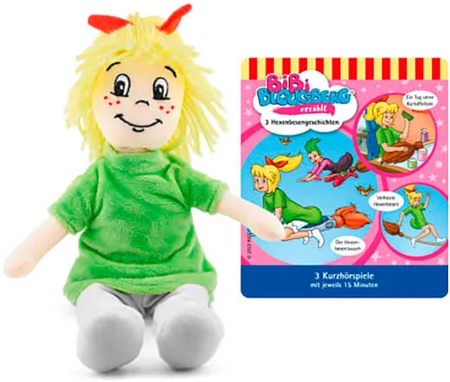 Tonies Bibi Blocksberg - Hexenbesengeschichten Plüsch, zauberhafte Hörspielabenteuer für Babys und Kleinkinder