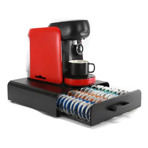 SYSYLY Kapselhalter Schubladen für Tassimo und Bartesian Kapseln.